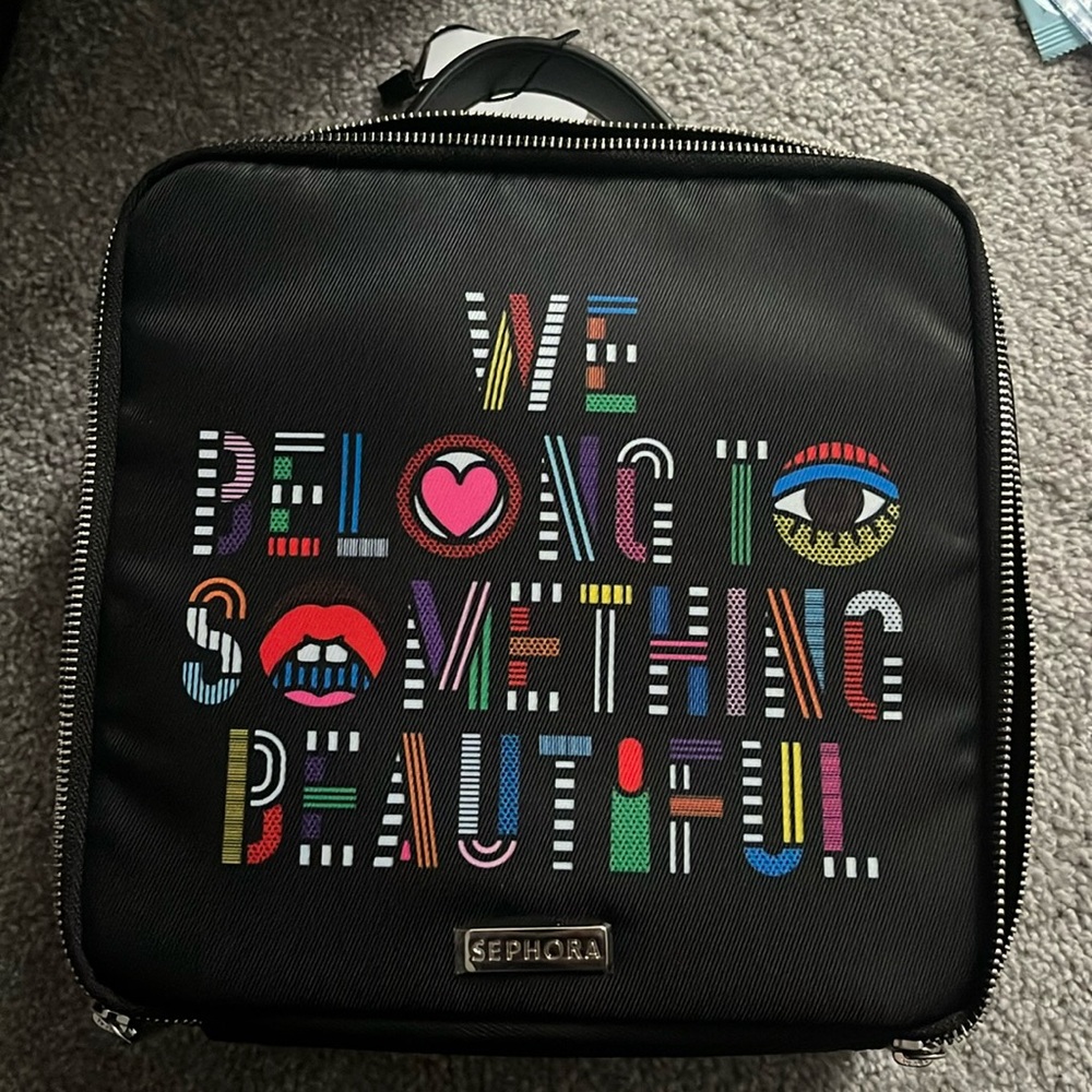 NWT Sephora limited edition makeup bag